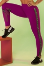 Legging Slot Colorida em Suplex Poliamida